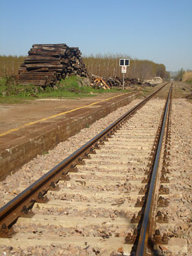 Bra, la ferrovia verso Alba