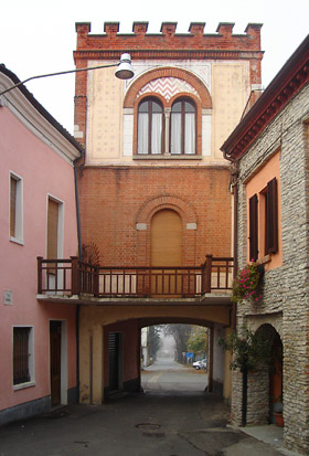 Mango, arco d'ingresso del centro storico