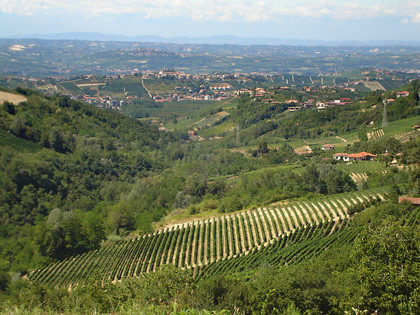 Vista dal Bricco Avene, Mango,
