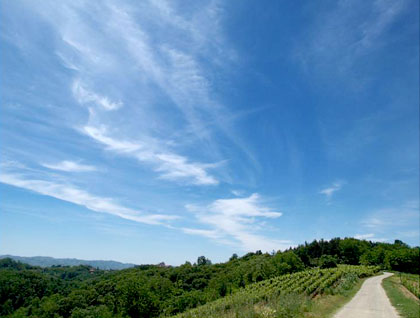 Cielo estivo a Monte del Mare