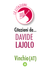 Davide Lajolo: citazioni sul paese di Vinchio